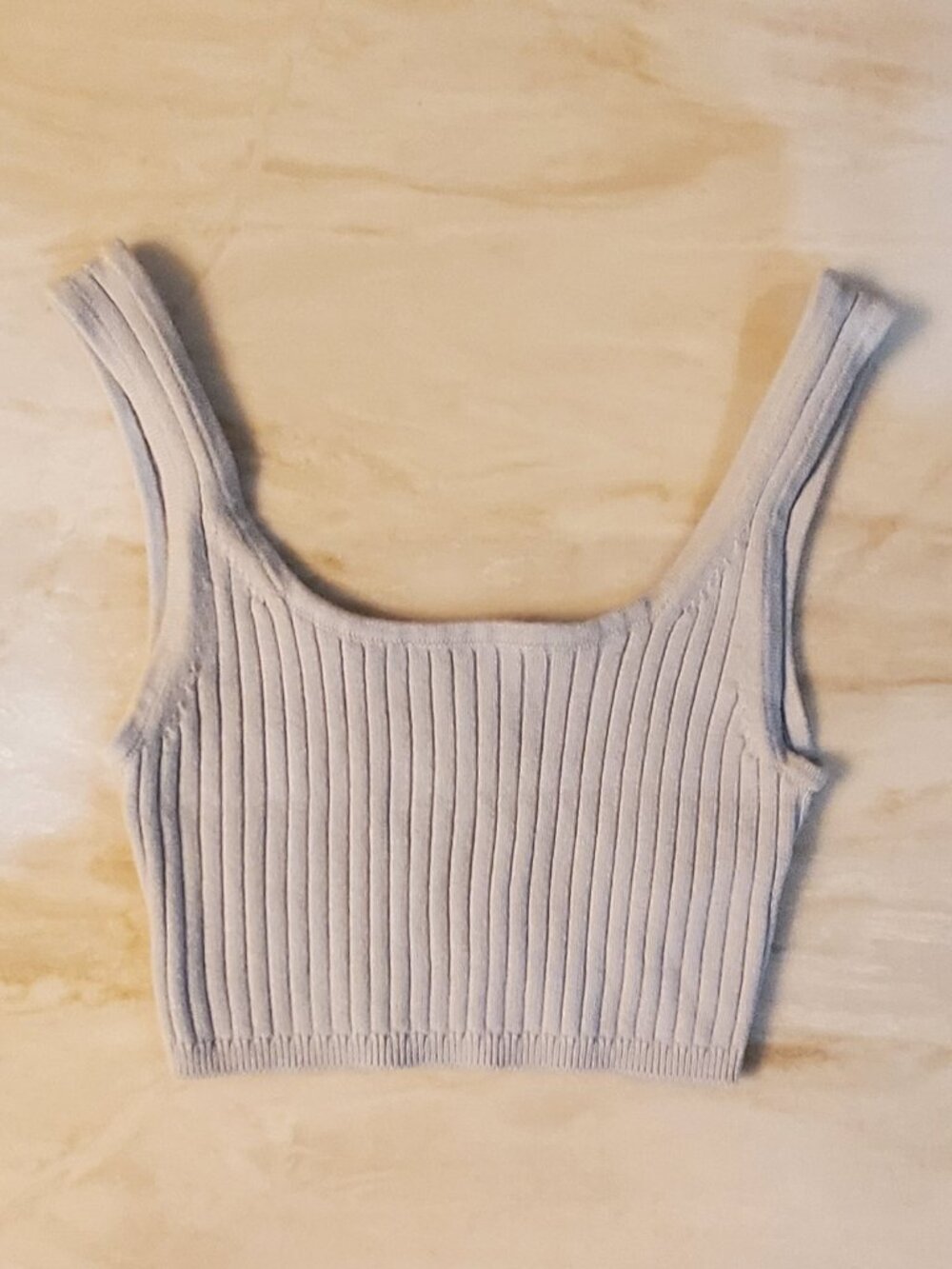 NWOT Wilfred Heatwave Blue Manila Crop Sweater